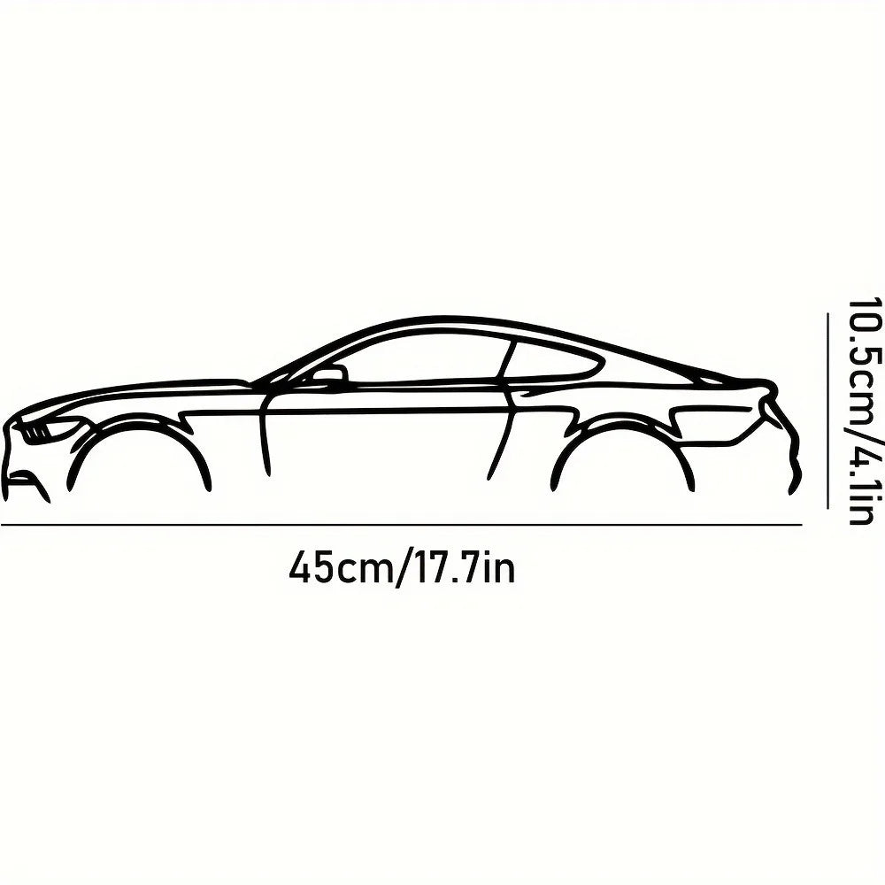 hot border metal line sports car car wall decoration hanging ornaments iron decorations Premium Iron Decorations Iron