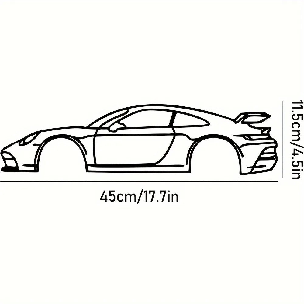 hot border metal line sports car car wall decoration hanging ornaments iron decorations Premium Iron Decorations Iron