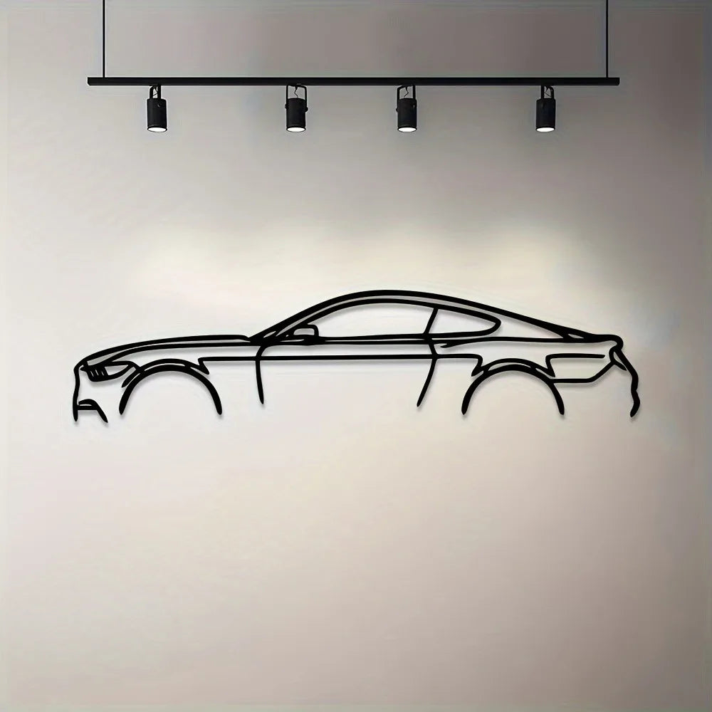 hot border metal line sports car car wall decoration hanging ornaments iron decorations Premium Iron Decorations Iron