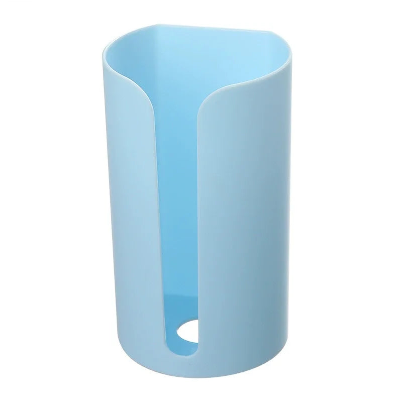 Kitchen Storage Organization Plastic Box Garbage Bag Storage Wall-Mounted Storage Box Removable Garbage Bag Storage Box