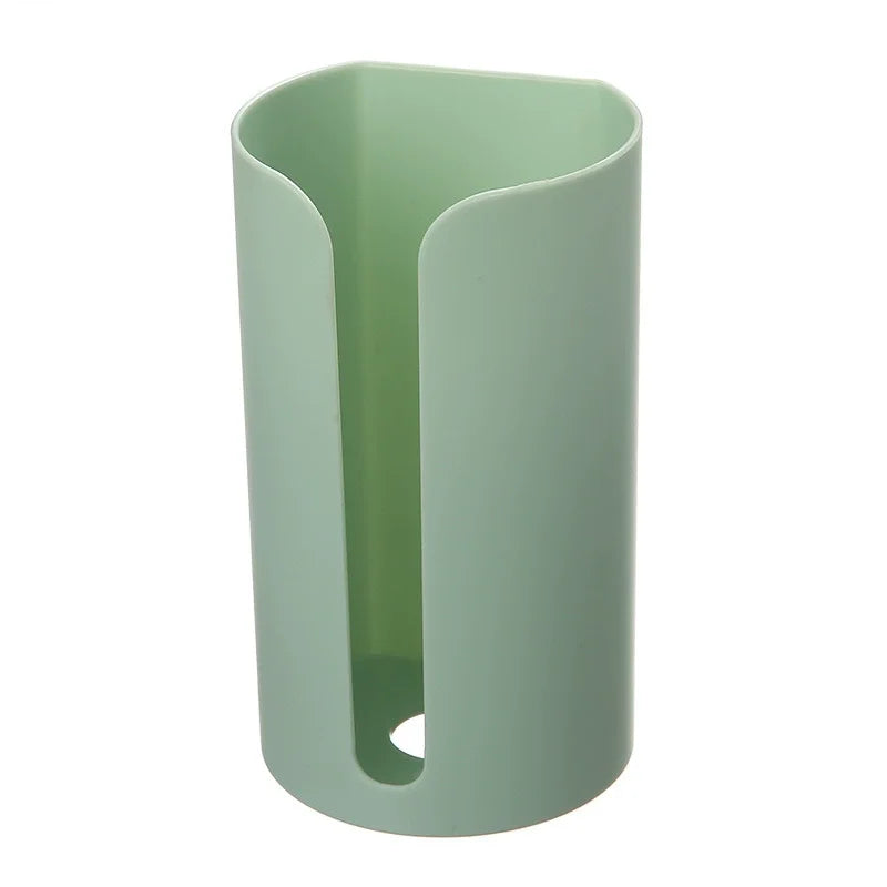 Kitchen Storage Organization Plastic Box Garbage Bag Storage Wall-Mounted Storage Box Removable Garbage Bag Storage Box