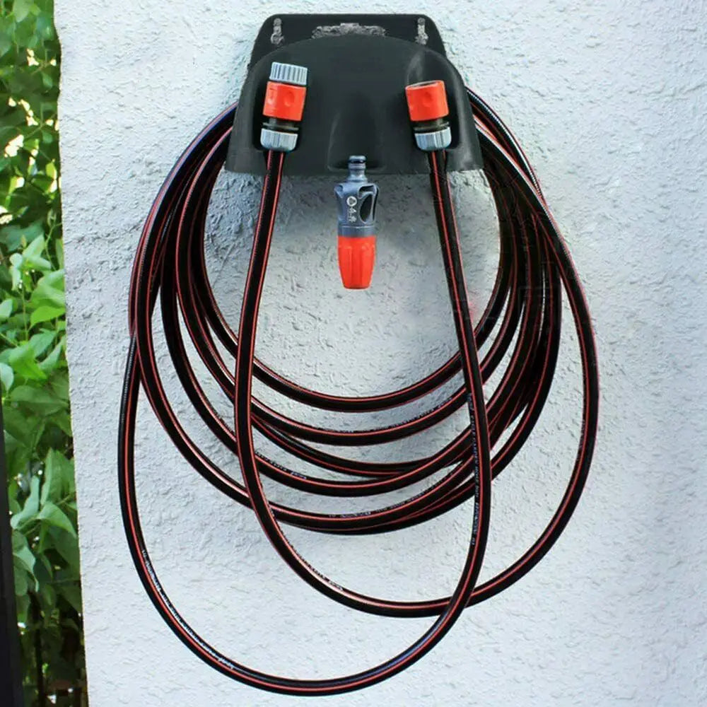 Wall Mounted Water Pipe Rack Garden Irrigation Hose Pipe Hanger Watering Organizer Storage Rack Garden Tool