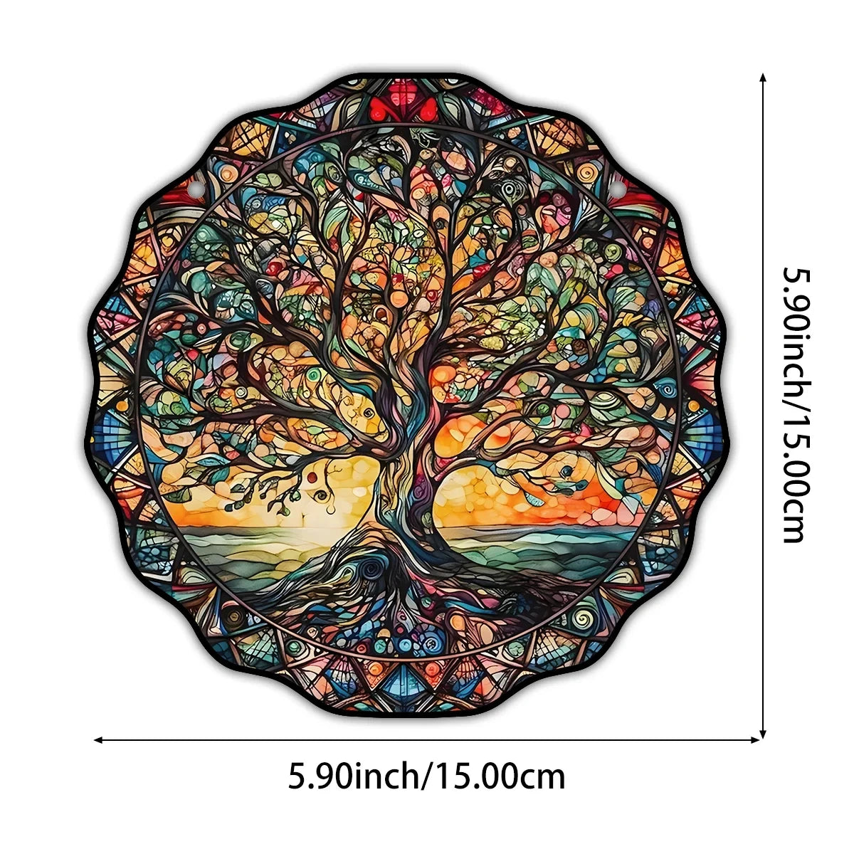 Acrylic Tree of Life Decorative Sign, Wall Art Decorative Hanging, Welcome Sign, Hanging Decoration, Decorative Hanging Signs